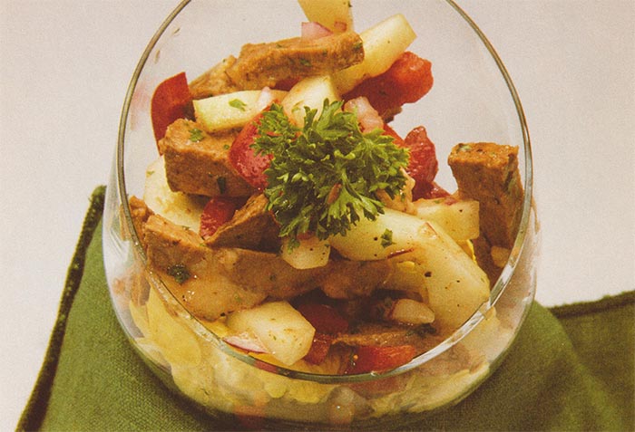 Salade de boeuf bouilli